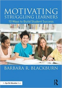 Motivating Struggling Learners Blackburn book